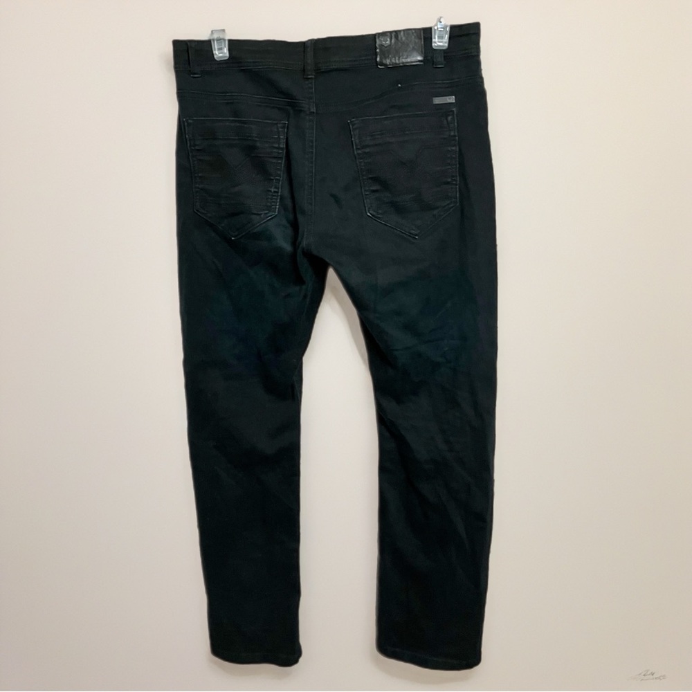 Nick Danger Men's Slim Straight Black Jeans - W34 L30